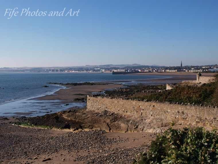 View from Ravenscraig Park to Kirkcaldy